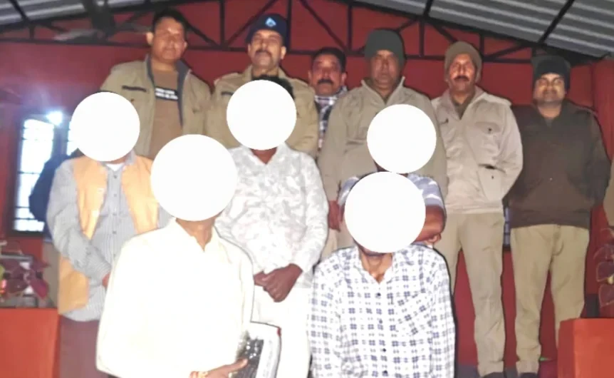 ऑपरेशन प्रहार: चम्पावत में 992 ग्राम चरस के साथ पांच गिरफ्तार
