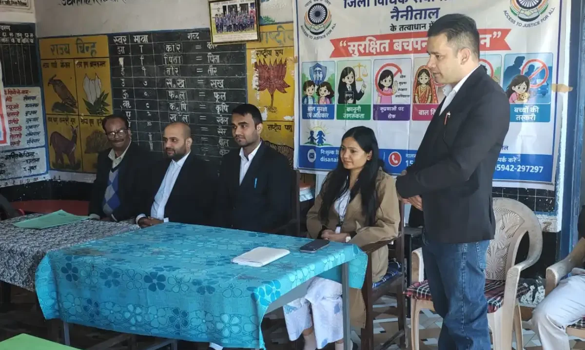 धारी में ‘सुरक्षित बचपन अभियान’ के तहत बच्चों को किया जागरूक
